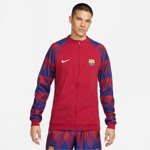 2023-2024 Barcelona Academy Full Zip Knit Jacket